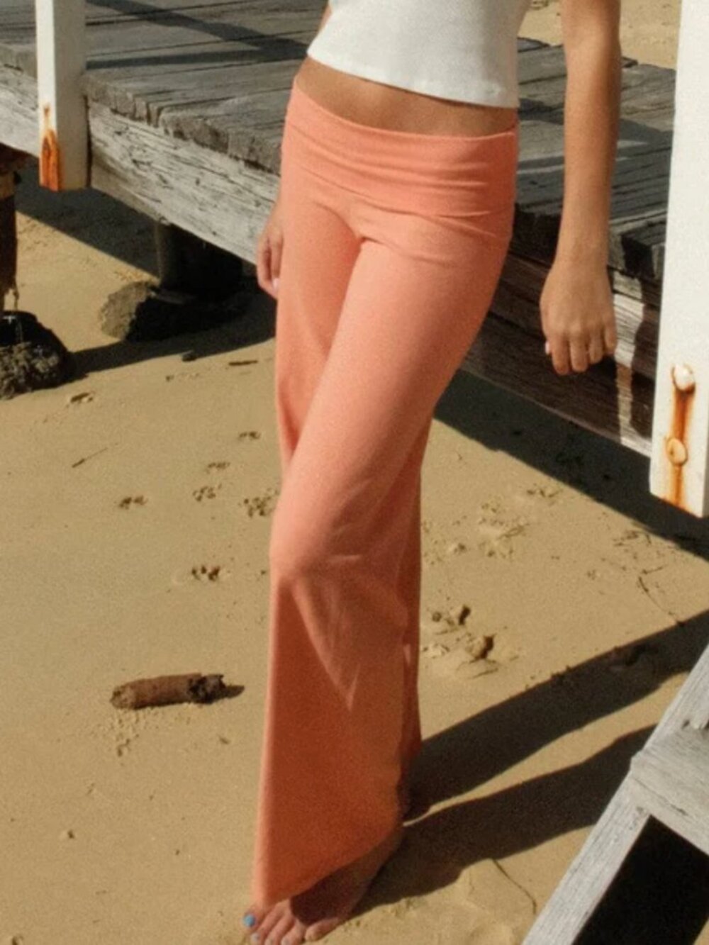 Brandy Melville Priscilla Pant - Rosa Coral